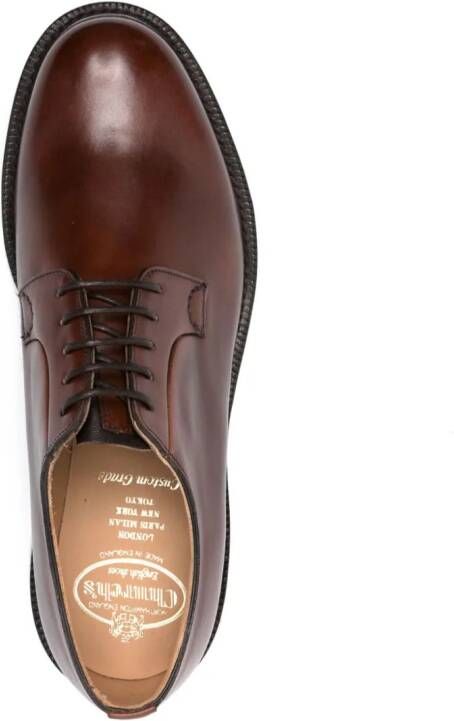 Church's Shannon leather Derby shoes Brown