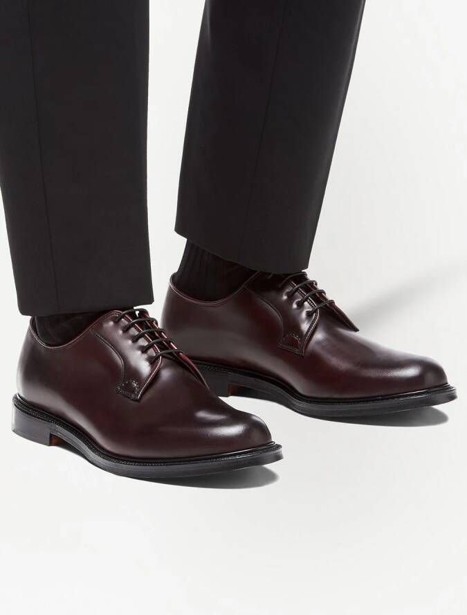Church's Shannon leather Derby shoes Red