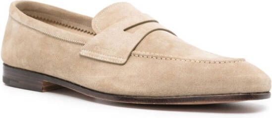 Church's suede slip-on loafers Neutrals