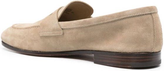 Church's suede slip-on loafers Neutrals