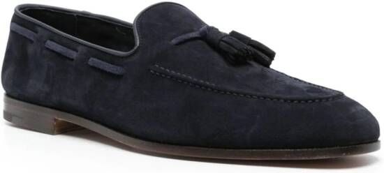 Church's tassel-detail suede loafers Blue