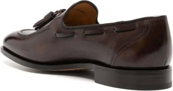 Church's tassel-detailed leather loafers Brown