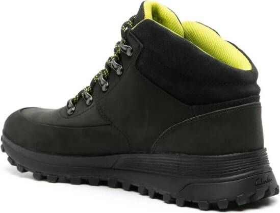 Clarks ATL Trek Mid leather boots Black