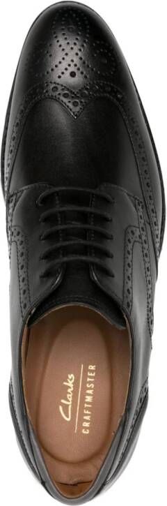 Clarks Craft Arlo Limit leather brogues Black