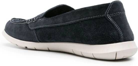 Clarks Flexway Step suede loafers Blue