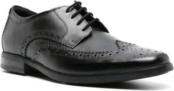 Clarks Howard Wing leather brogues Black