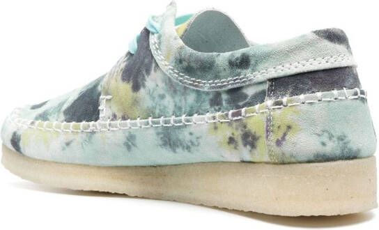 Clarks lace-up low-top sneakers Blue