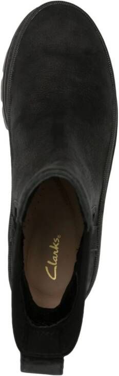 Clarks Orianna 2 Top nubuck leather boots Black