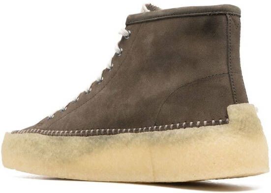 Clarks Originals Caravan lace-up ankle boots Brown