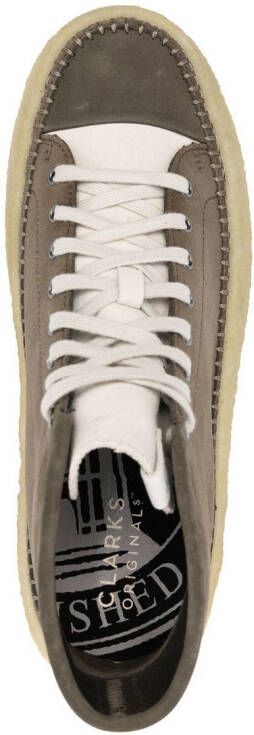 Clarks Originals Caravan lace-up ankle boots Brown