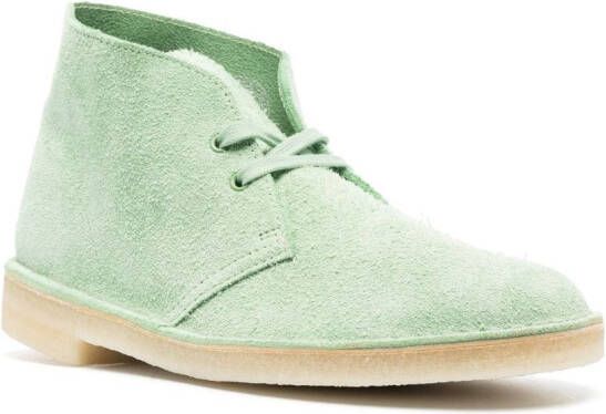Clarks Originals Desert lace-up boots Green