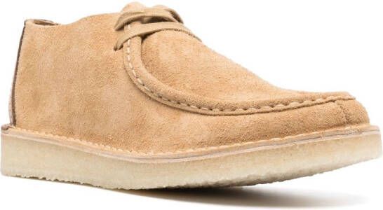 Clarks Originals Desert Nomad suede loafers Neutrals