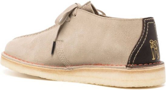 Clarks Originals Desert Trek suede shoes Brown