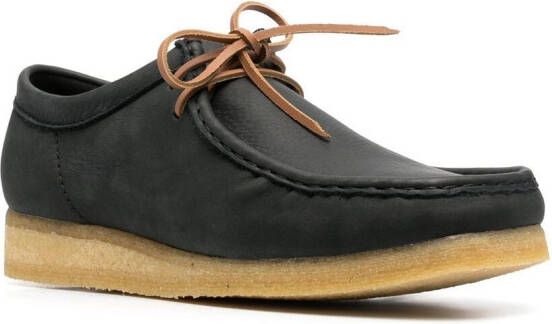 Clarks Originals Wallabees lace-up ankle boots Black