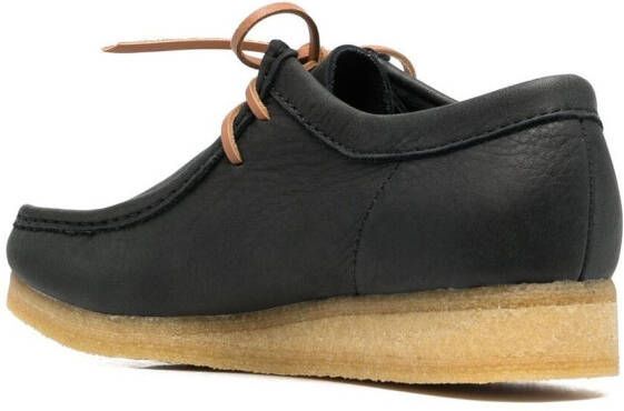 Clarks Originals Wallabees lace-up ankle boots Black