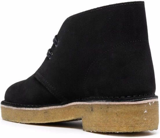 Clarks Originals lace-up ankle boots Black