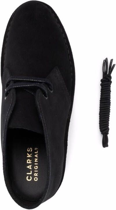 Clarks Originals lace-up ankle boots Black