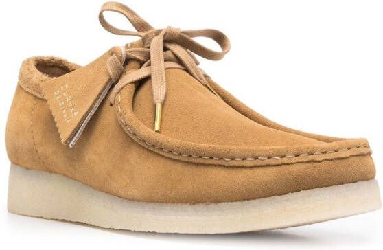 Clarks Originals lace-up boat shoes Neutrals