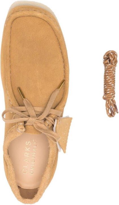 Clarks Originals lace-up boat shoes Neutrals