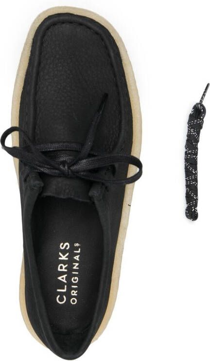 Clarks Originals lace-up sneakers Black