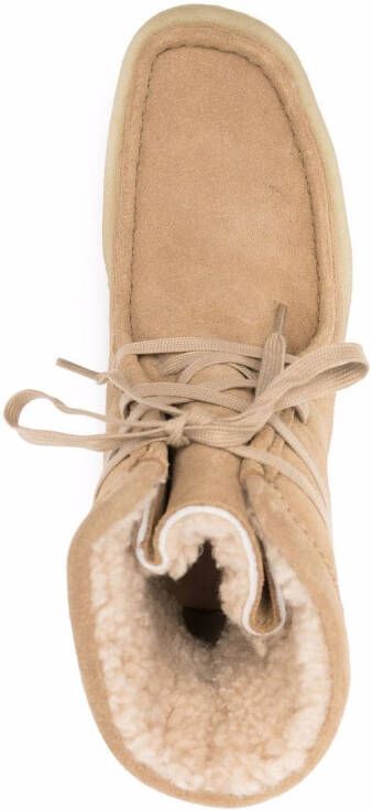 Clarks Originals lace-up suede ankle boots Neutrals