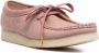 Clarks Originals lace-up suede Oxford shoes Pink - Thumbnail 2
