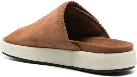 Clarks Originals Overleigh flat sandals Brown