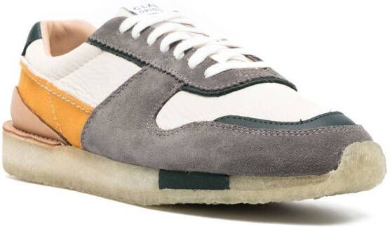 Clarks Originals panelled suede sneakers Grey