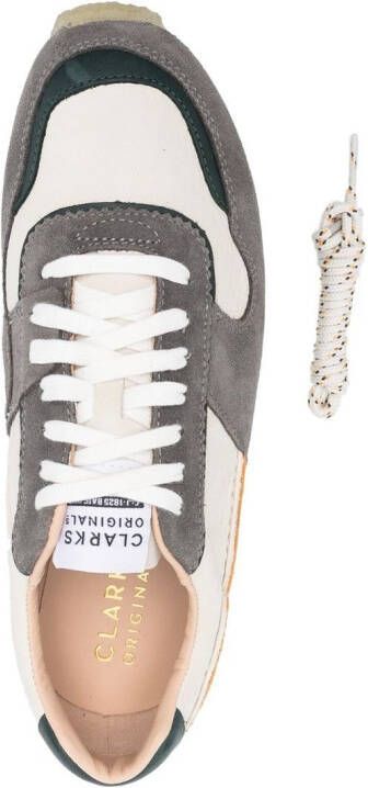 Clarks Originals panelled suede sneakers Grey