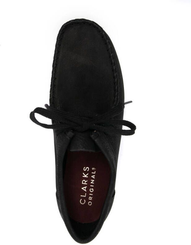 Clarks Originals platform lace-up shoes Black