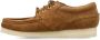 Clarks Originals Wallabee Boat suede shoes Brown - Thumbnail 4