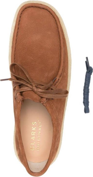 Clarks Originals Wallabee Cup lace-up boots Brown