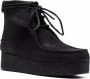Clarks Originals Wallabee leather boots Black - Thumbnail 2