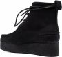 Clarks Originals Wallabee leather boots Black - Thumbnail 3