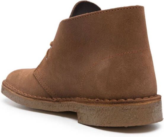 Clarks suede desert boots Brown