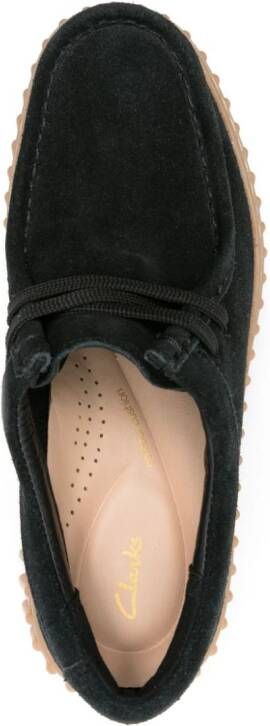 Clarks Torhill Bee suede loafers Black