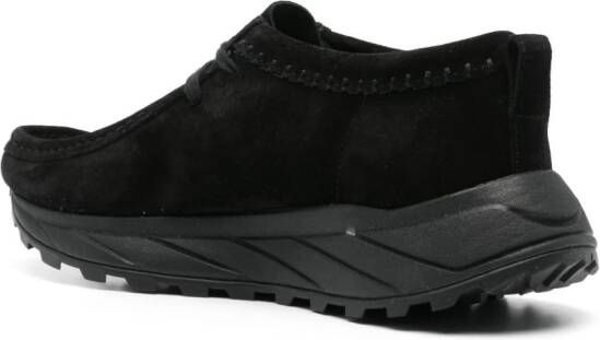 Clarks Torhill Lo suede Derby shoes Black
