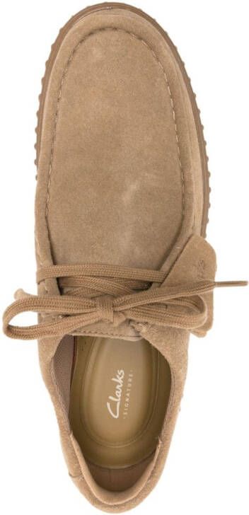 Clarks Torhill suede loafers Neutrals