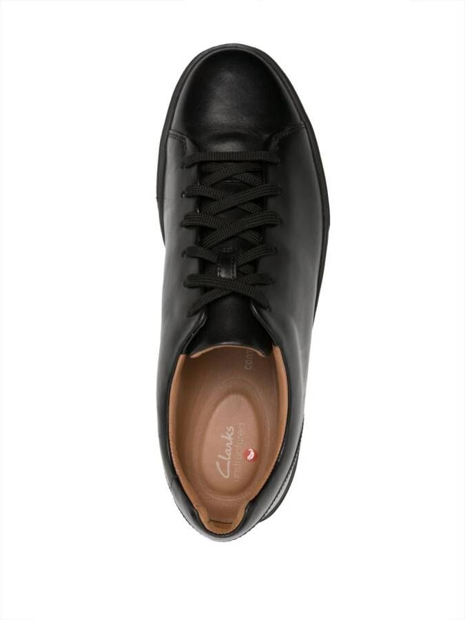 Clarks Un Costa Lace leather sneakers Black