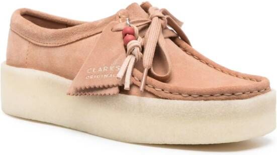 Clarks Wallabee Cup suede shoes Neutrals
