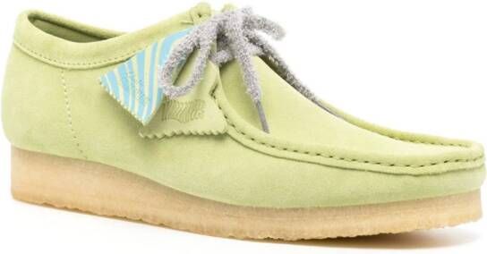 Clarks WALLABEE BOOT SUEDE Green