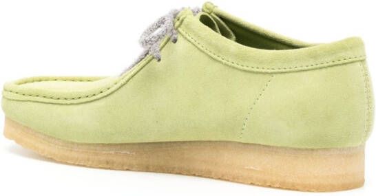 Clarks WALLABEE BOOT SUEDE Green