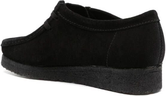 Clarks Wallabee suede shoes Black