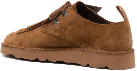 Clarks x Engineered Garments Desert Khan suede shoes Brown