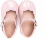 CLARYS buckle-fastening leather ballerinas Pink - Thumbnail 3