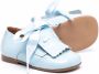 CLARYS lace-up leather loafers Blue - Thumbnail 2