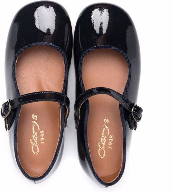 CLARYS round-toe ballerina shoes Blue