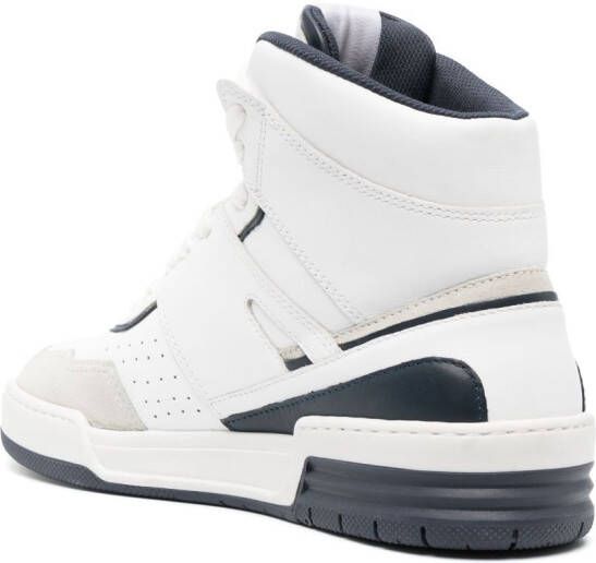 Claudie Pierlot panelled high-top sneakers White
