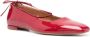 Claudie Pierlot patent leather ballerina shoes Red - Thumbnail 2