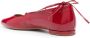 Claudie Pierlot patent leather ballerina shoes Red - Thumbnail 3